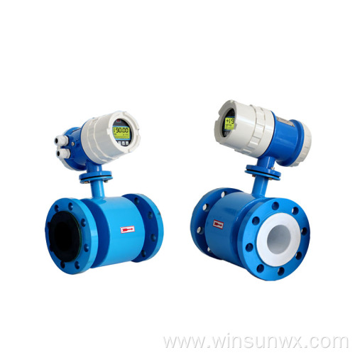 Electromagnetic flowmeter transmitter remote type converter